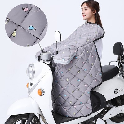 电动车挡风被冬季小型亲子挡风被挡风被电动车冬季好看 可爱