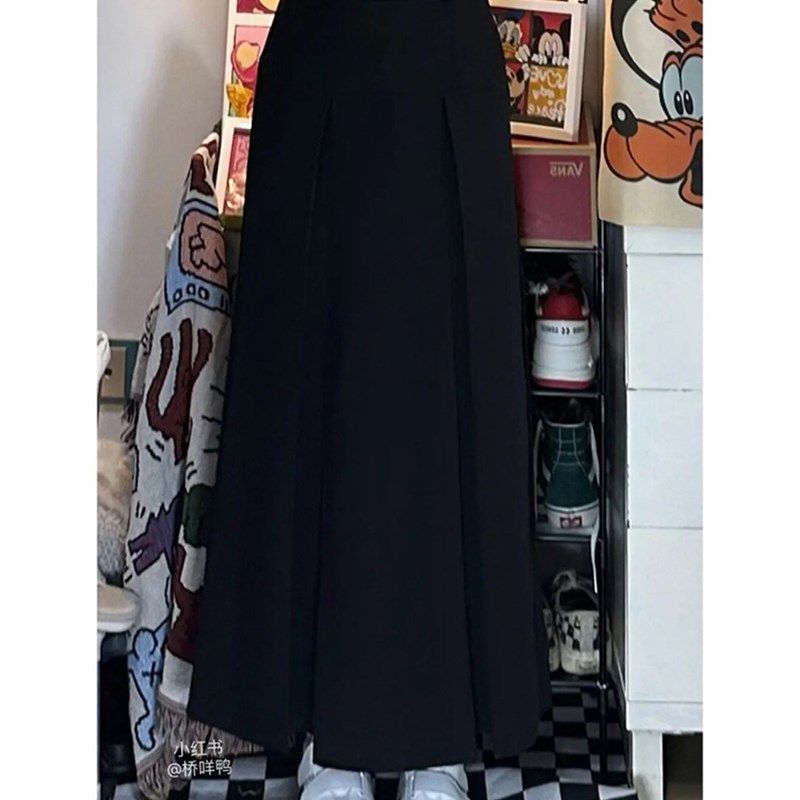 春夏黑色百褶裙女大码胖mm显瘦腿粗胯宽屁股大梨形身材半身裙长裙,女装/女士精品,大码半身裙,淘宝优惠券,粉丝福利购,淘宝优惠卷
