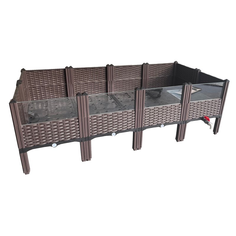 黄缘闭壳龟饲养箱 黄缘生态养殖箱 半水龟三趾龟草龟生态大环境