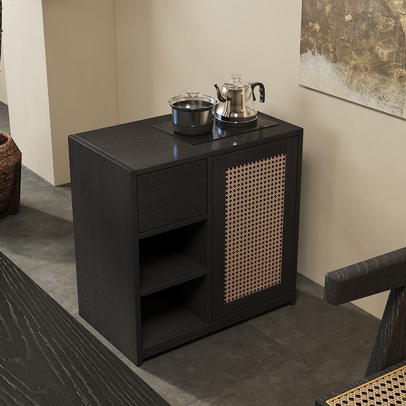 茶水柜客厅靠墙实木诧寂风黑色烧水壶一体移动小桌柜茶桌侧边茶台,住宅家具,家用茶台/茶桌,淘宝优惠券,粉丝福利购,淘宝优惠卷