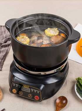 泉尔思QSA-030煲汤煮粥全自动炖 锅家用插电分体陶瓷砂锅煲电砂锅