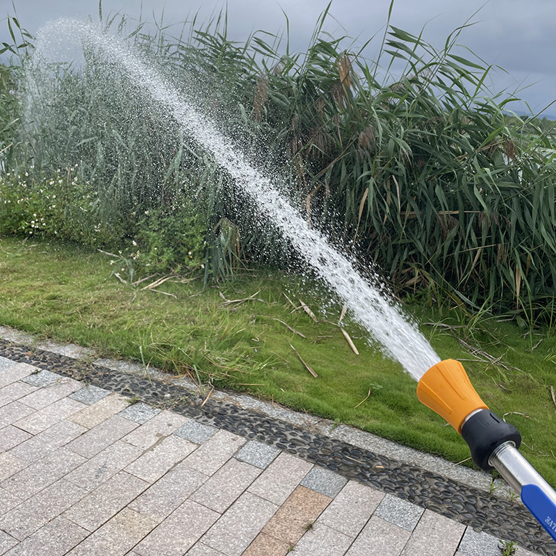 不锈钢加长杆消防款可调水枪浇花洗车园林绿化灌溉浇水水枪喷头