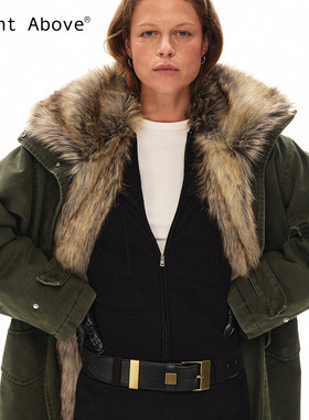 Right Above 复古牛皮做旧风蚀感金属腰头宽腰带女百搭简约皮带