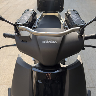 适用本田ns125gu车头多功能平衡杆扩展手机支架导航手把横杆改装