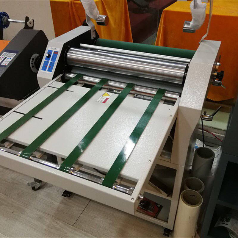 广州390A数码油加温覆膜机带收卷 数码复膜机370mm冷裱机厂家价格