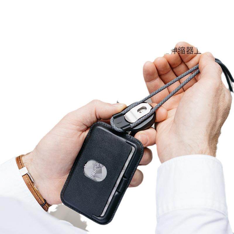 Orbitkey ID Card Holder伸缩挂牌门禁公交饭卡证件卡包卡套绳子