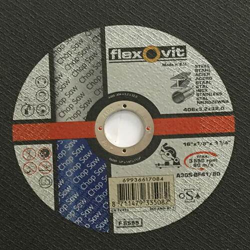 FLEXOVIT荷兰富莱维特406*3.2*32 钢轨切割片轨道钢轨切割片