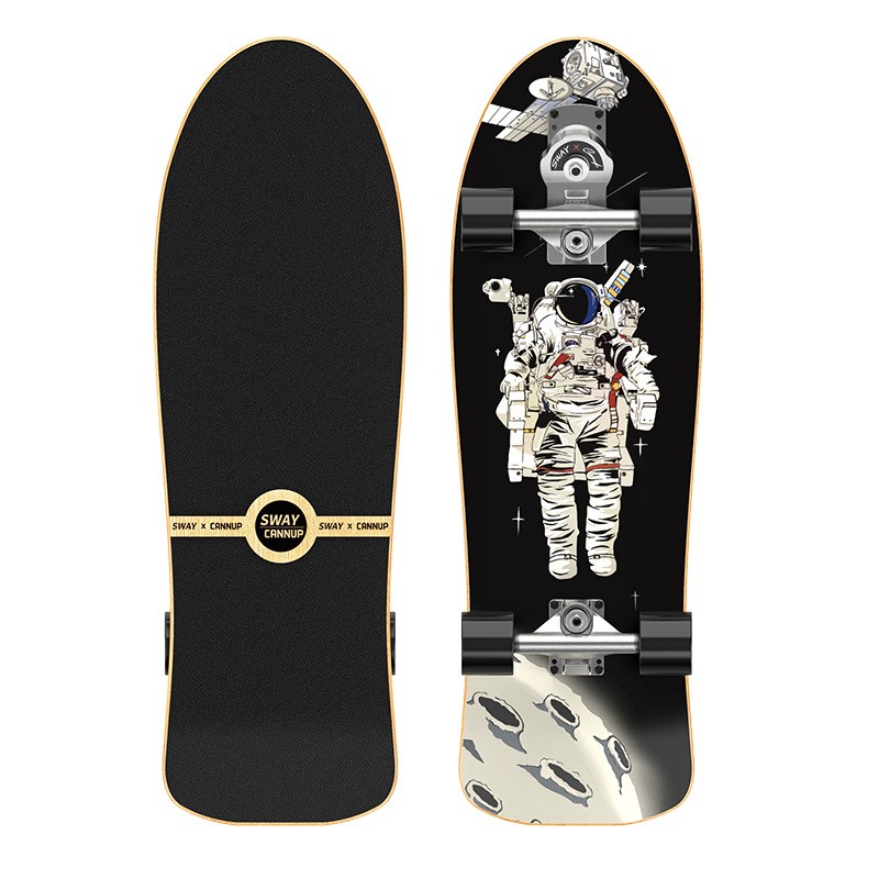 斯威陆地冲浪板冲浪滑雪练习板模拟S7滑板初学者冲浪免蹬地