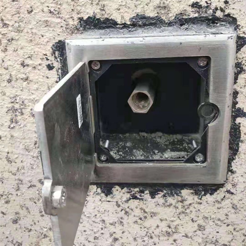 沉降观测点保护盒 沉降观测点水准点标志不锈钢保护盒见描述其他