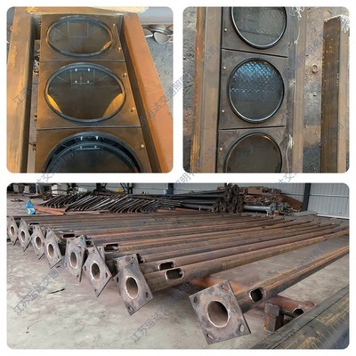 厂家交通信号灯杆 一体化框架式 标牌杆 监控杆 诱导屏杆 龙