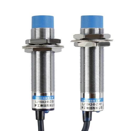 M18接近开关电感式LJ18A3-8-Z/BX三线NPN PNP常开12V24V 二线220V