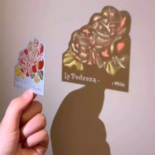 西班牙米拉之家圣家堂 透光书签 磁吸金属冰箱贴 旅行礼物送闺蜜