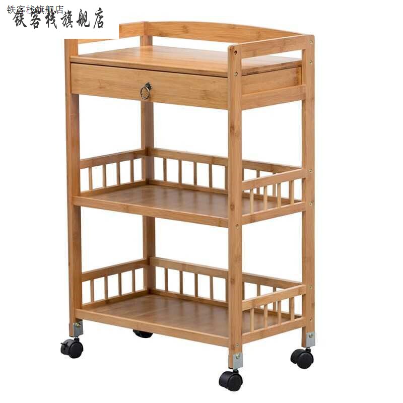 新款材收纳柜画室颜料置物架落地美术室画车油画调色工具车小推车