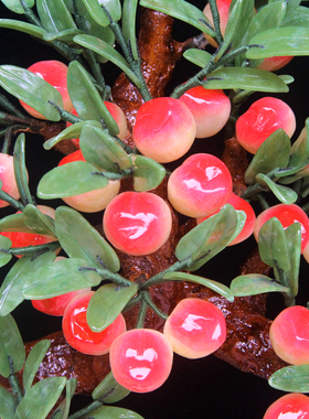 多福添寿大寿桃摆件祝寿贺寿礼物送老人爷爷奶奶长辈实用生日礼品