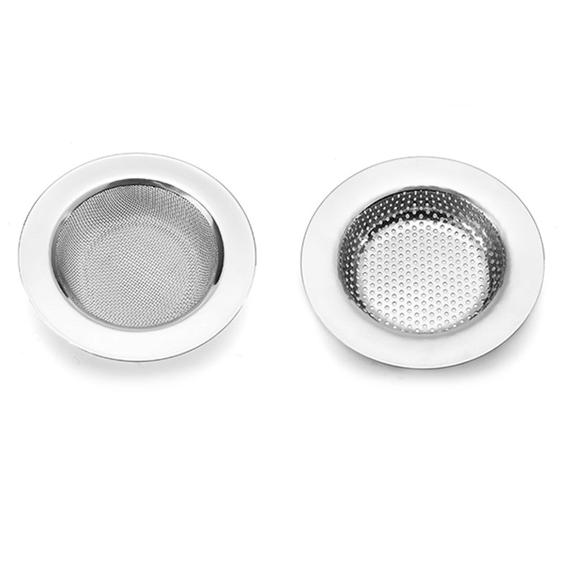 不锈钢防堵水槽滤网排水网下水道过滤网通用老式厨房水槽下水器