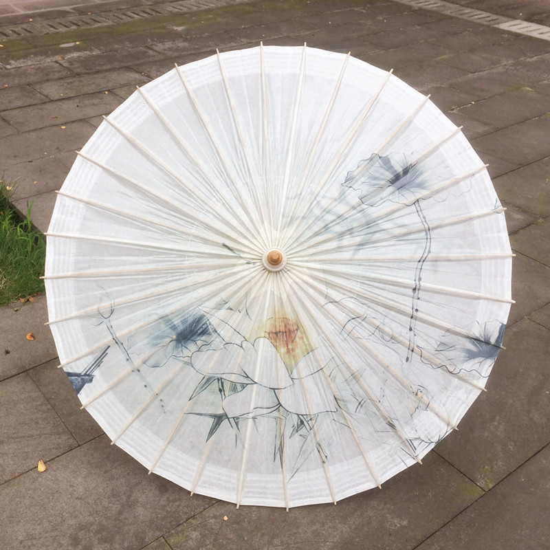 油纸伞竹叶纯手工桐油防雨防晒实用男女摄影古典古风摄影舞蹈装饰