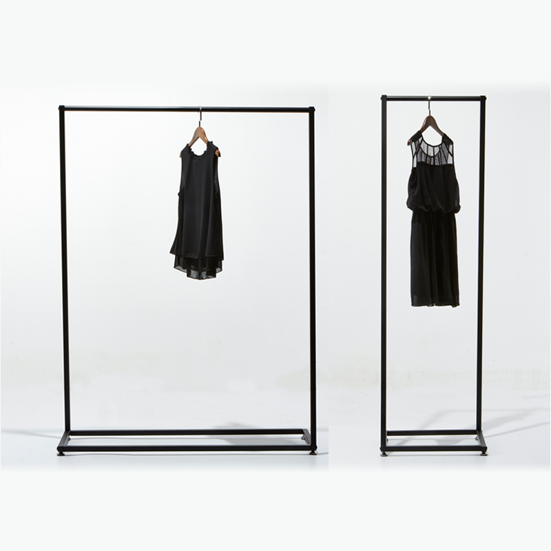 简易个性衣服服装架落地式陈列架侧挂服装店挂衣架服装展示架货架