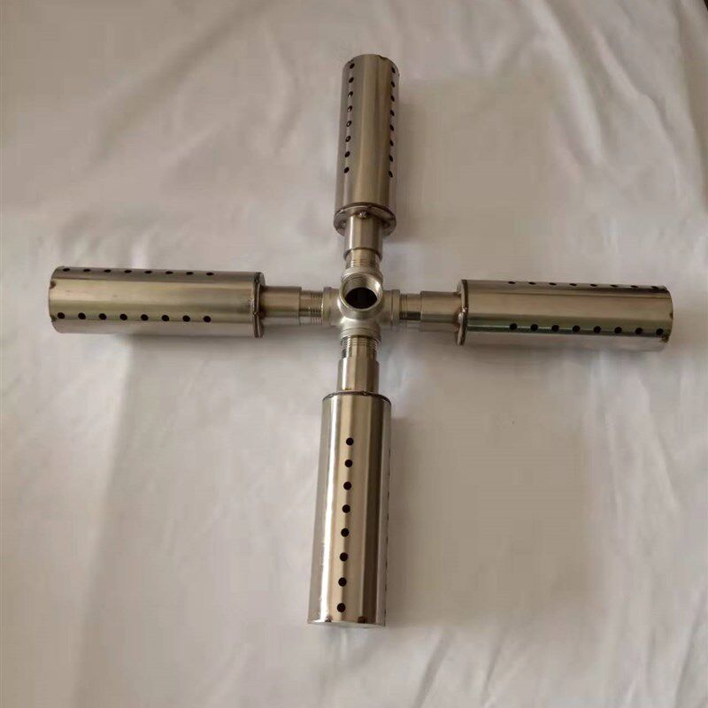 不锈钢蒸汽消声器锅炉蒸汽发生器煮豆浆十字消音器煮浆机配件降声