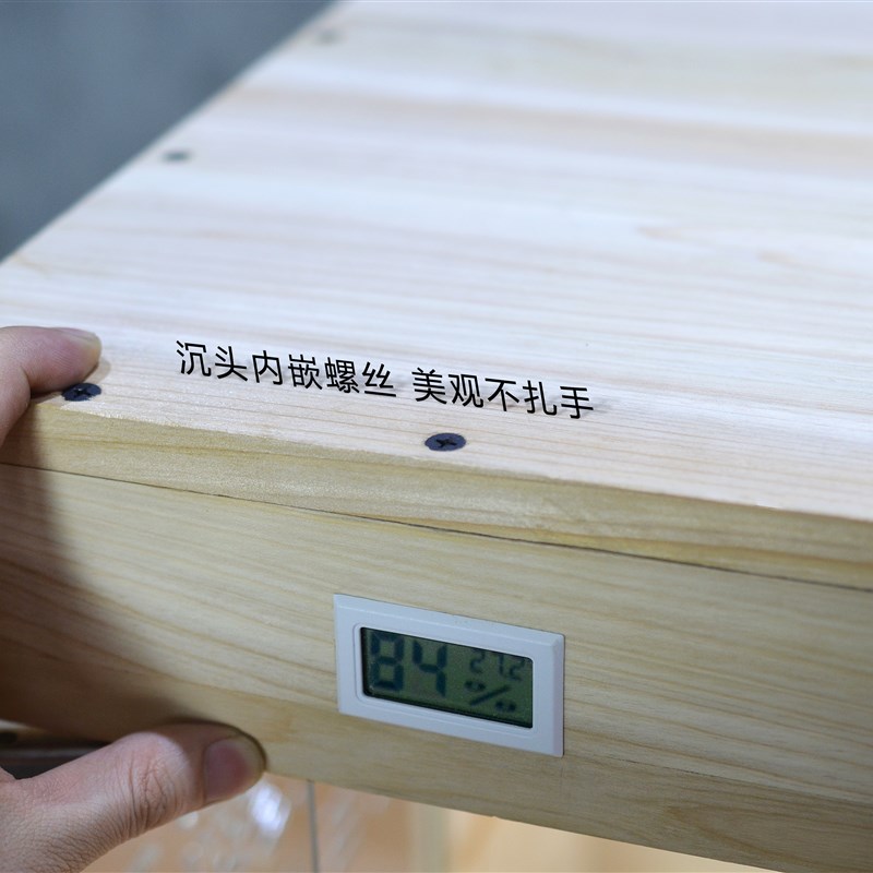 实木爬虫箱丁丁鸡保暖箱陆龟箱蜥蜴箱蛇箱芦丁鸡箱陆龟守宫饲养箱