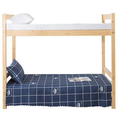 宿舍单人床单单件学生寝室专用1米2大学宿舍上下铺被单男生三件套