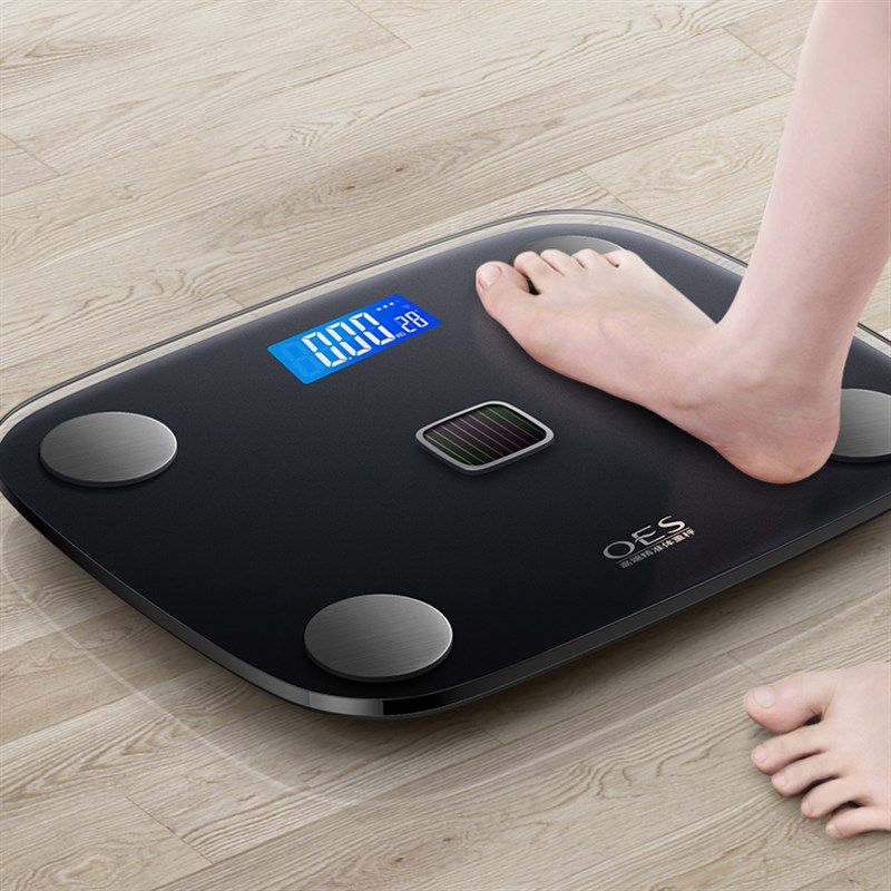 电子体重秤家用电子秤精准体脂健康秤USB充电小型称重秤