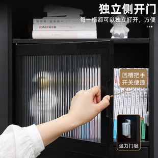 书架简易家用小型卧室窄缝落地书柜靠墙置物架夹缝收纳分层架子