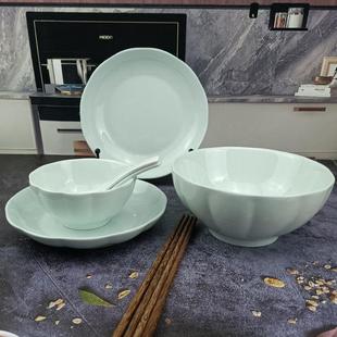 一人用碗盘家用碗筷单人一套轻奢网红个人 一人食餐具套装