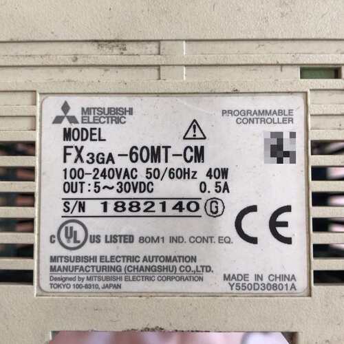 议价PLC FX3GA-60MT-CM