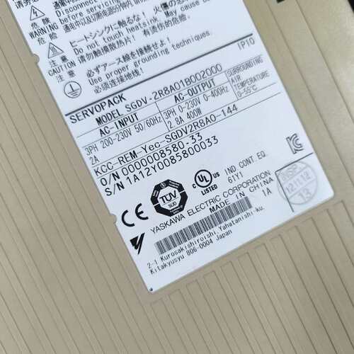 议价400W伺服驱动器 SGDV-2R8A01B00200