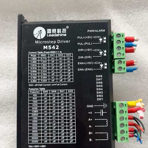 议价leadshine+M542步进驱动器，两相，20-50