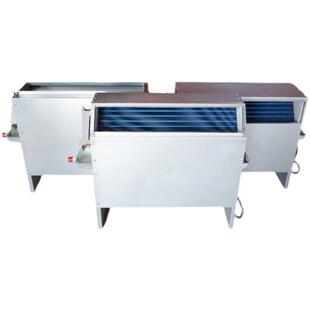 立式隐藏式风机盘管中央空调水冷采暖空气节能地板散热器煤改气井