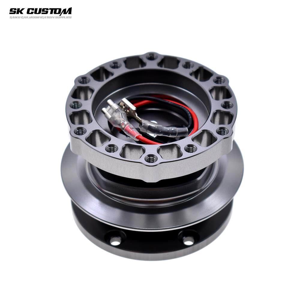 汽车改装方向盘快拆 通用型快拆器 赛车方向盘快拆底座铝合金快拆