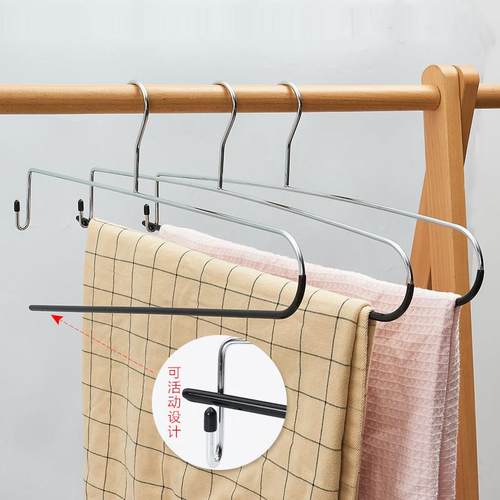 桢好床单浴巾衣架家用防滑晾晒大号衣挂阳台挂被套加大加粗大衣撑