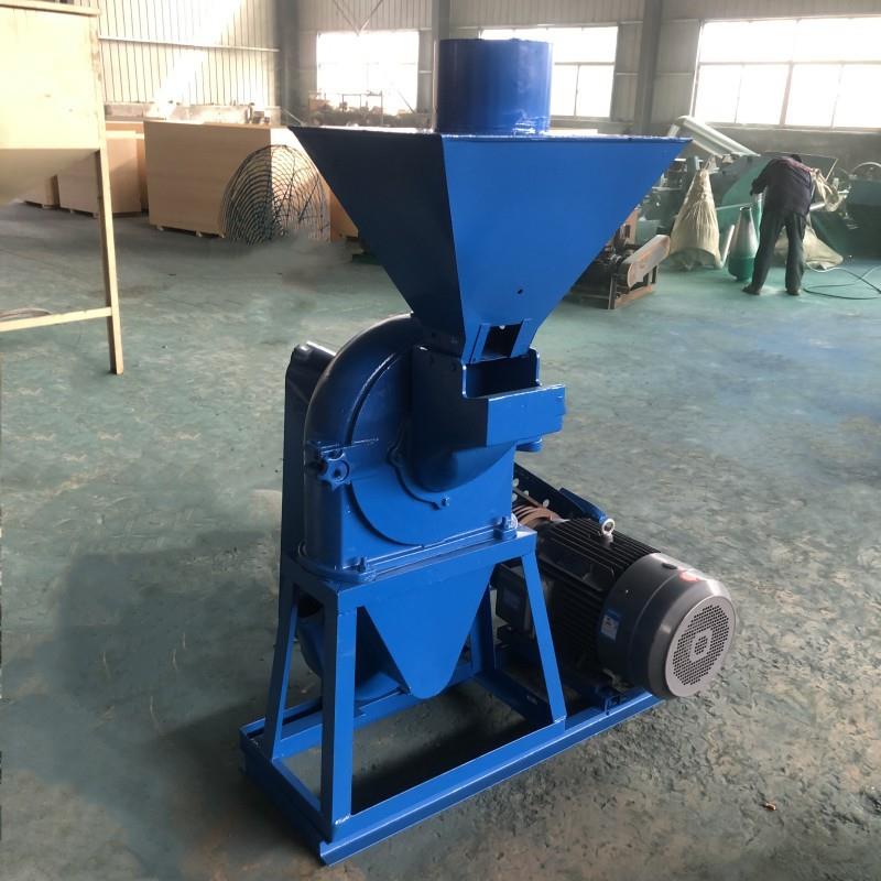 不锈钢研磨设备 玉米齿盘粉碎机 五谷膳食细磨粉生产线