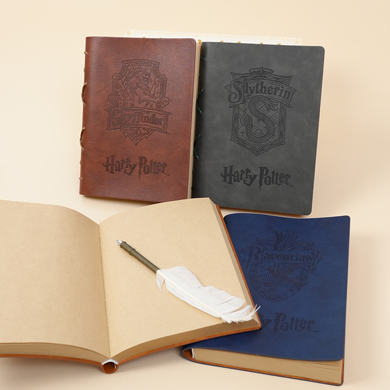 哈利波特学院软皮线装本