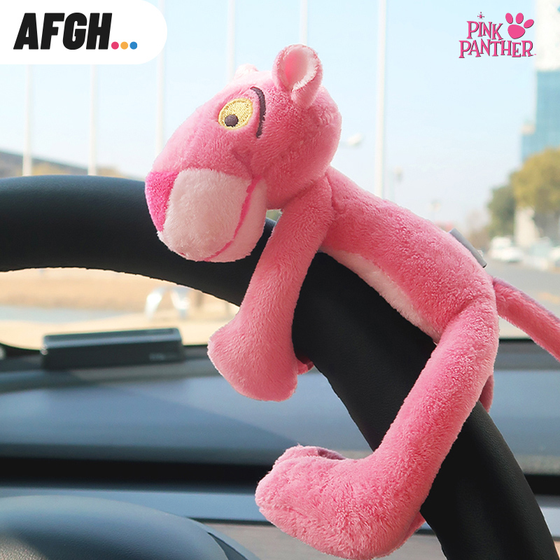 粉红豹毛绒冰箱贴正版