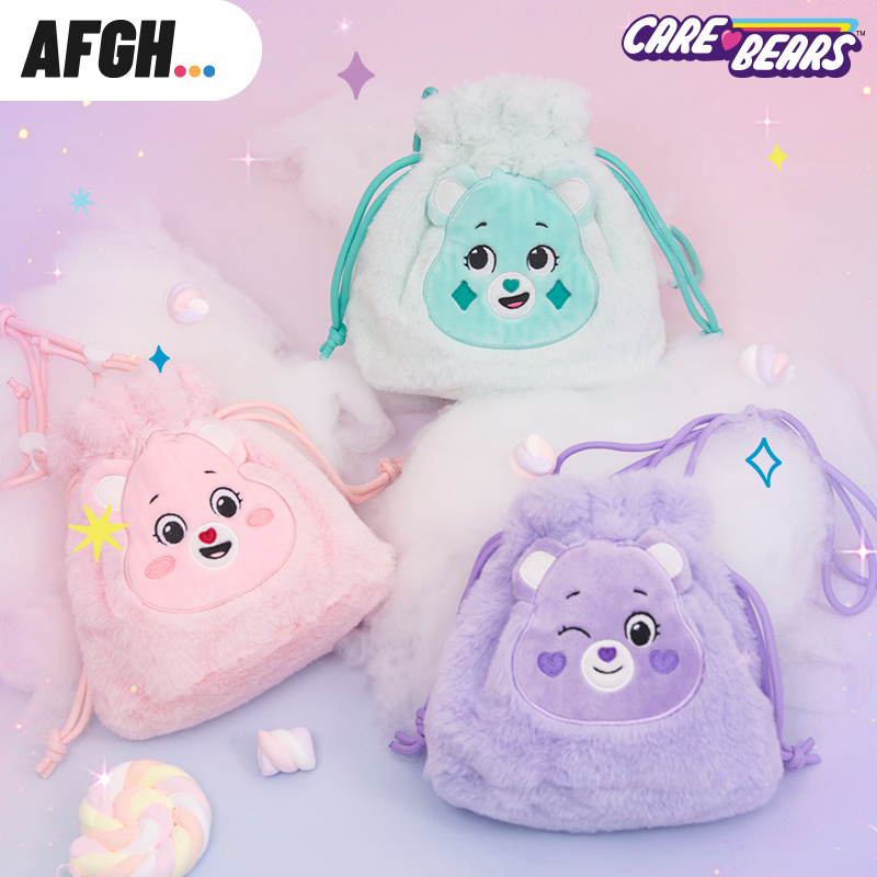 CareBears彩虹熊毛绒烧麦包
