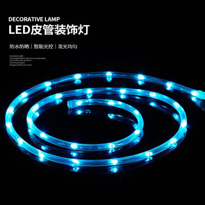 七彩同步防水电池盒灯串RGB16色遥控led变色铜线灯圣诞灯串