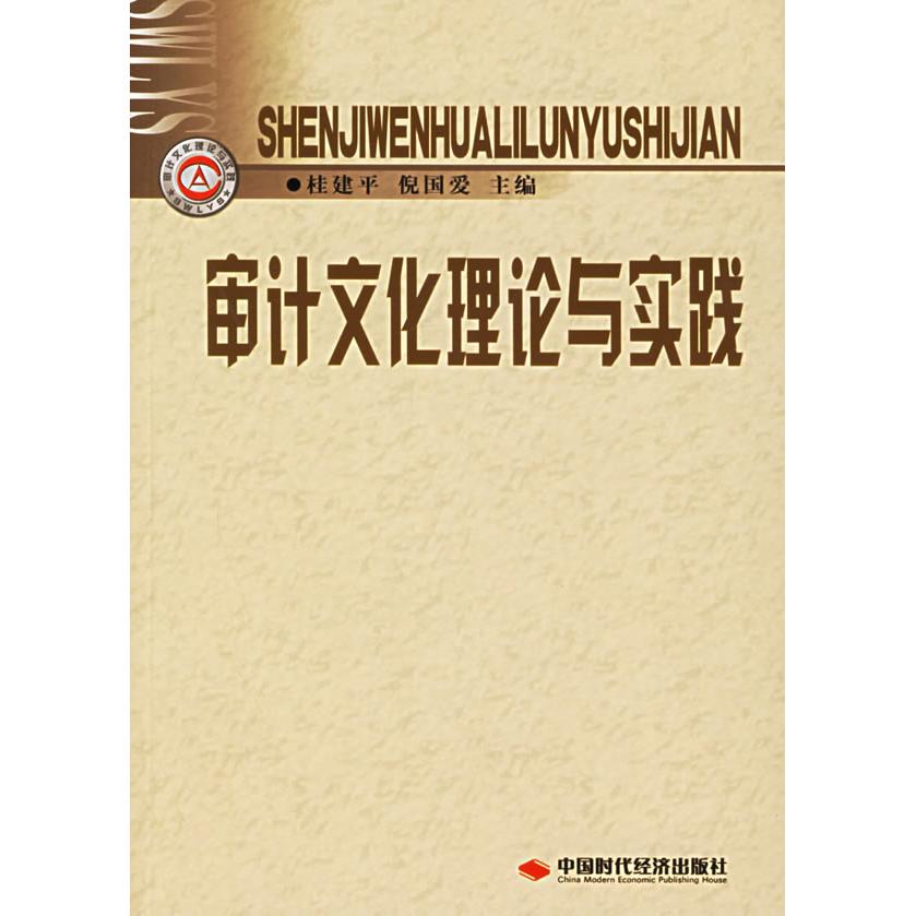 【正版书包邮】审计文化理论与实践桂建平倪国爱中国时代经济出版社