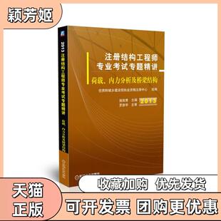 【正版书包邮】2013荷载内力分析及桥梁结构注册结构专业专题精讲施岚青机械工业出版社