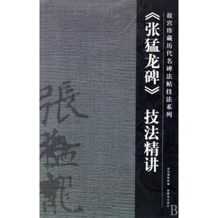 【正版书包邮】张猛龙碑技法精讲故宫珍藏历代名碑法帖技法系列陈津迪姚建杭紫禁城