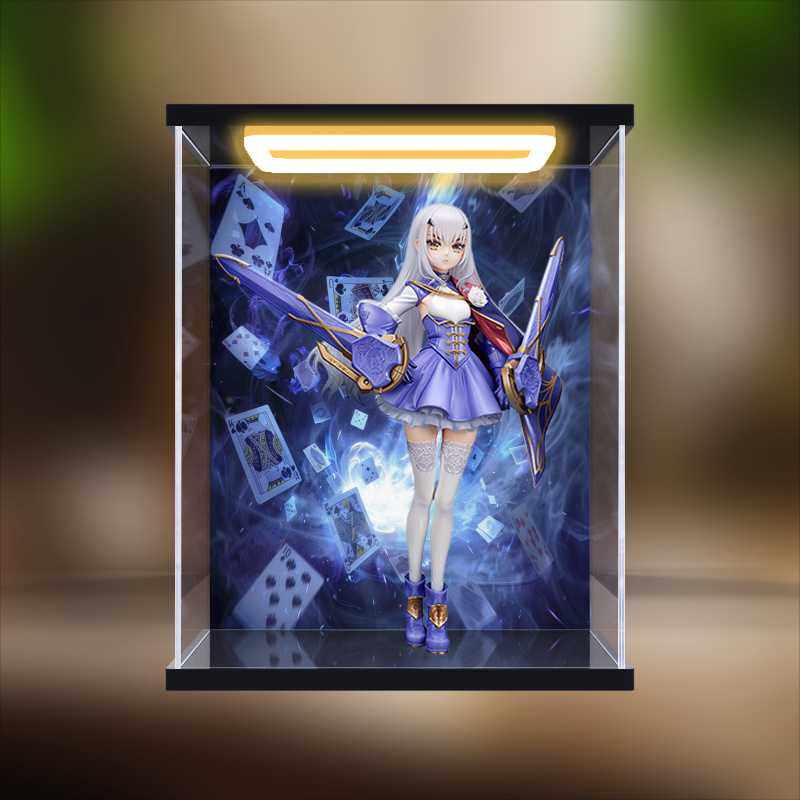 回灯亚克力收纳盒适用QuesQ命运冠位指定枪兵梅柳齐娜 手办防尘罩,收纳整理,手办收纳盒,淘宝优惠券,粉丝福利购,淘宝优惠卷