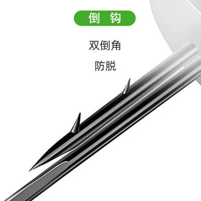 路亚NED内德钩黑坑野钓小克重微铅大钩门浮水虾鲈鳜鱼内得铅头钩