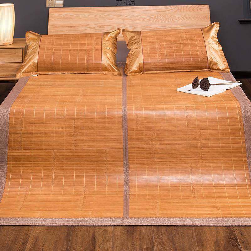 夏季竹席凉席折叠双面可用宿舍单双人凉席0.6m0.9m1.5m1.8m空调席,床上用品,竹席,淘宝优惠券,粉丝福利购,淘宝优惠卷