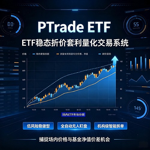 PTrade ETF 稳态折价套利量化交易策略