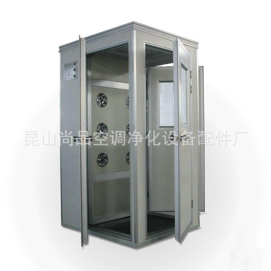 厂家 单人双吹无尘车间风淋室 全自动304不锈钢单人双吹风淋室