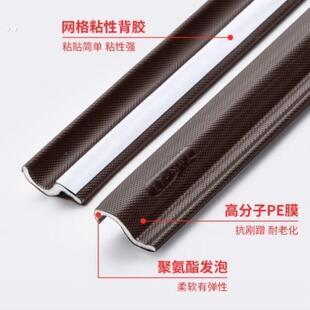 窗户密封条断桥铝平开窗塑钢门窗防漏风缝隙胶条冬季挡风神器隔音