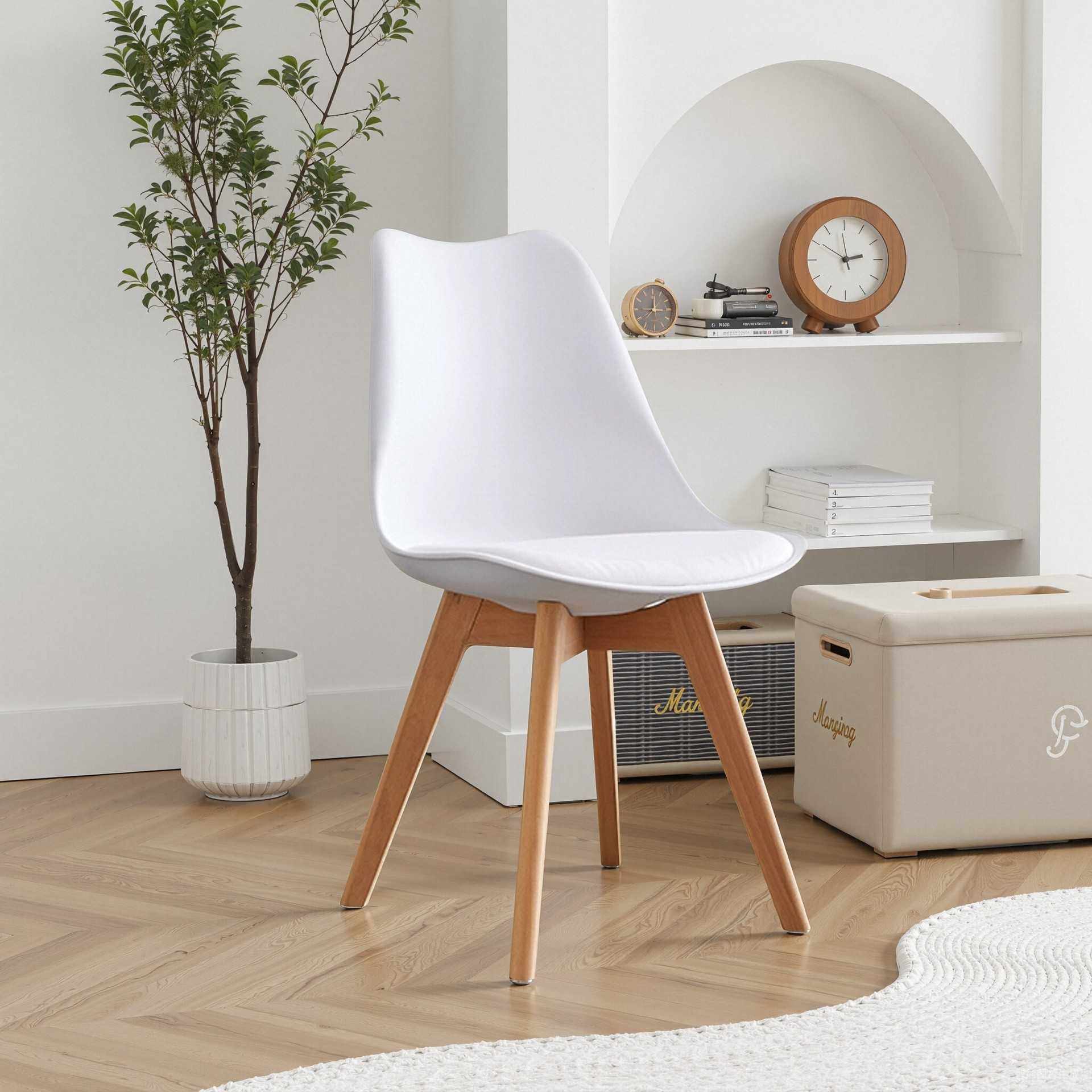 餐椅家用现代简约北欧餐厅网红软垫创意椅子塑料靠背椅郁金香椅,住宅家具,餐椅,淘宝优惠券,粉丝福利购,淘宝优惠卷