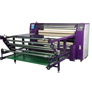 2米大型油加温升华印花滚筒热转印机服装烫画压烫机烫印匹布