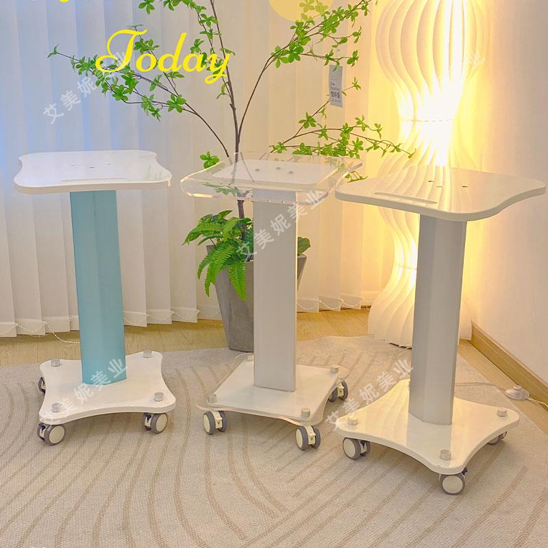 美容仪器推车高档简约小气泡推车底座置物架子美容院小推车工具车